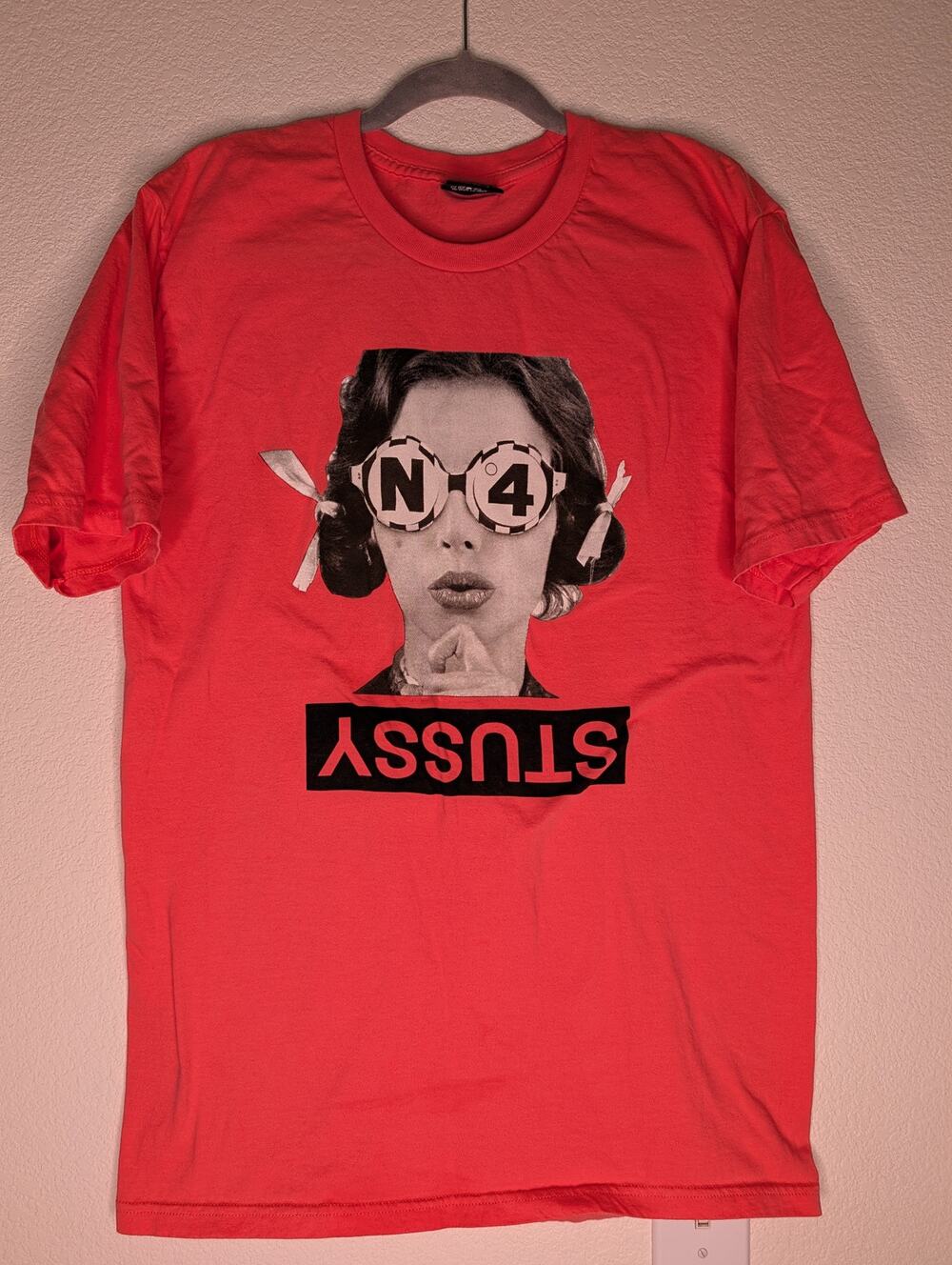 Stussy Men's N-4 Graphic Tee M Streetwear 100% Cotton Surf Skate Collectors